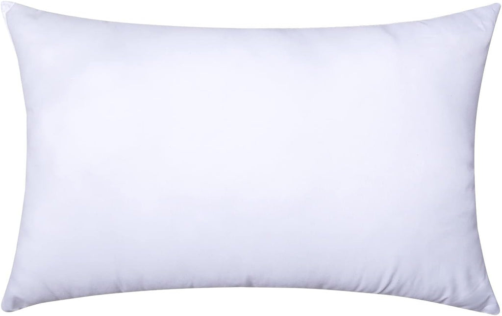 MIULEE Throw Pillow Insert Premium Pillow Stuffer Sham Rectangle for Decorative Cushion Bed Couch Sofa 12x20 Inch