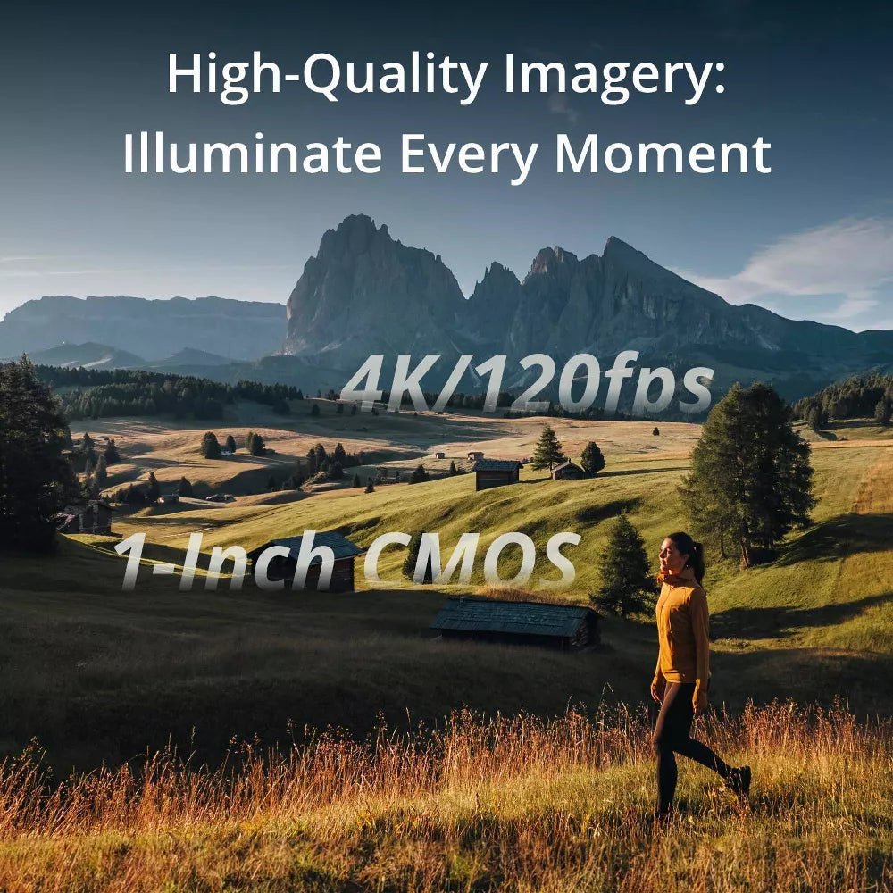 Last day of the limited-time special offer DJI Pocket 3 4K Handheld Camera: USB-C, Image Stabilization, 2" Screen