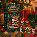 ⏳ Last day to save 49%Each one can be made for just $1-🎄 24-Day Mini Christmas Ornament Advent Calendar | 24 unique festive buildable designs with hanging loops—perfect for decorating Christmas trees, wreaths, and holiday displays 🧱
